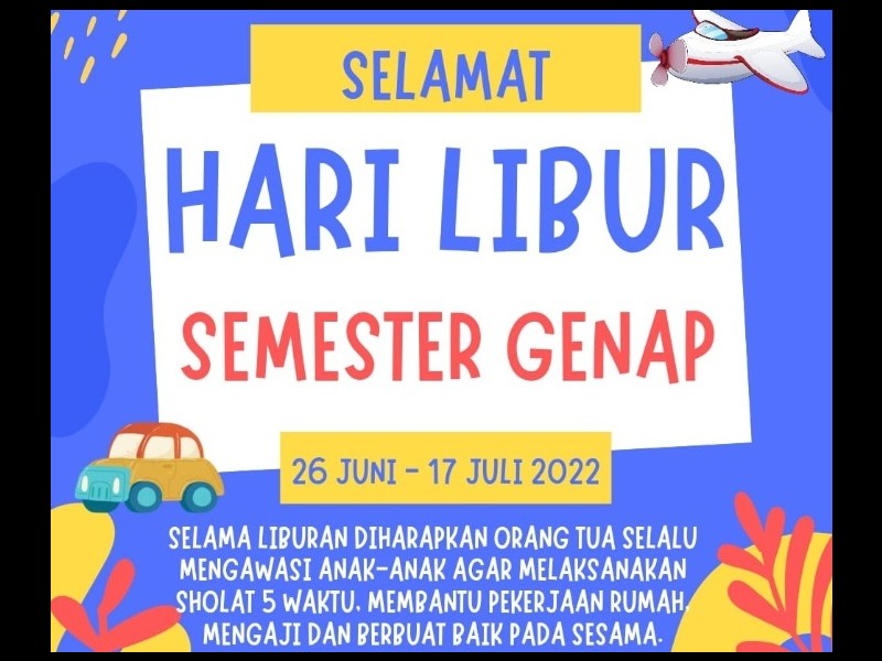 LIBUR SEMESTER 2